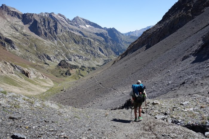 Barry descent on scree