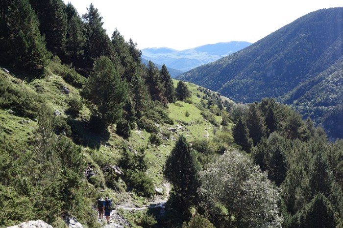 Trail to nuria